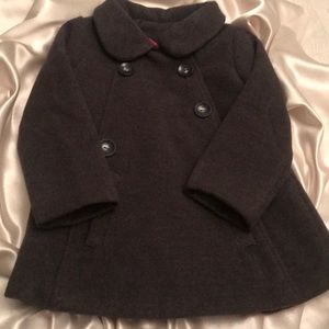 Girls Double Breasted A-Line Coat 4T